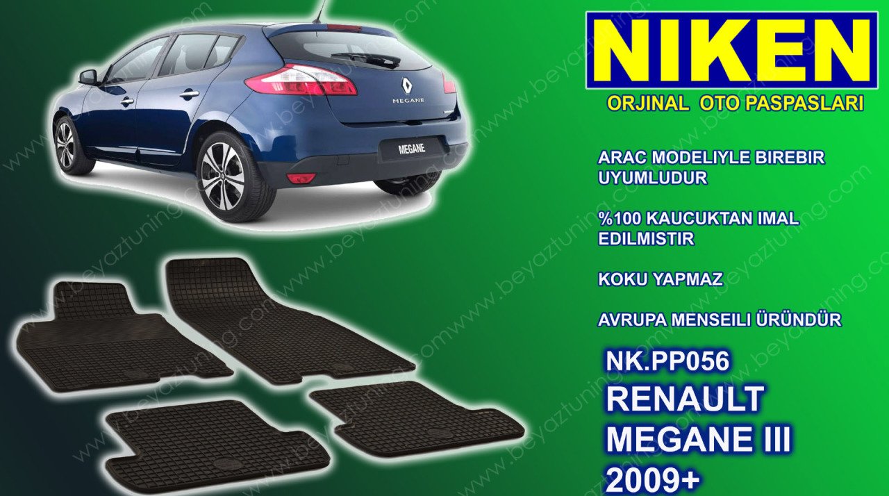 Renault Megane 3 Paspas Alman Malı 2009 Sonrası