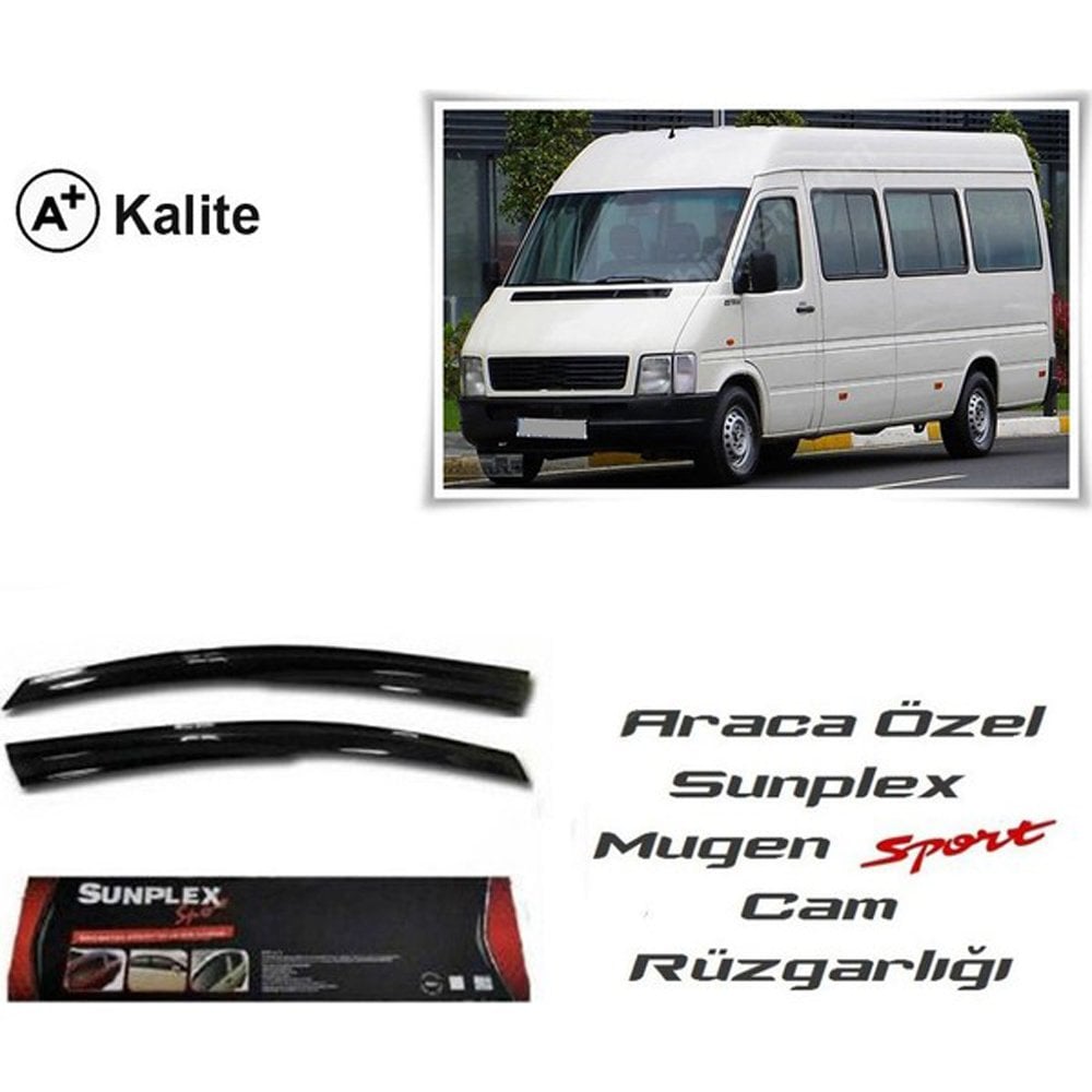 Volkswagen Volt Cam Rüzgarlığı Mugen Tip Sunplex 2li 98-06