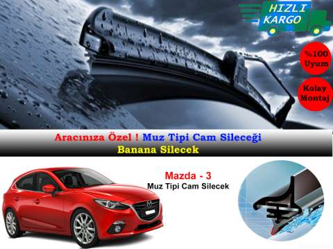 Mazda 3 Muz Silecek Takımı 2014-2016