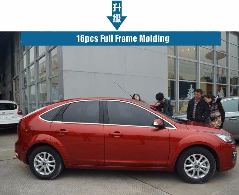Ford Focus 2 Cam Çıtası Kromu Nikelaj Komple 2005-2010 Hb