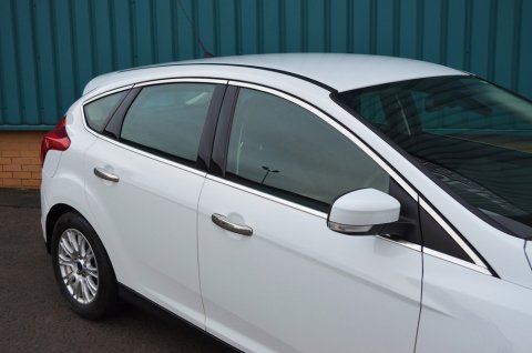 Ford Focus 3 Cam Çıtası Kromu Nikelaj Komple 2012-2015 Hb