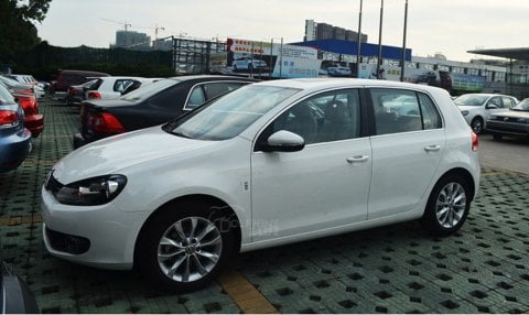 Volkswagen Golf 6 Cam Çıtası Çerçevesi Kromu Nikelaj Komple 2009-2013