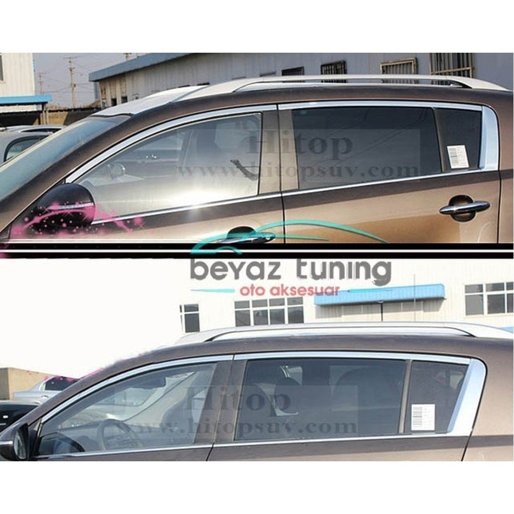 Kia Sportage Cam Çıtası Kromu Nikelajı 2010-2015