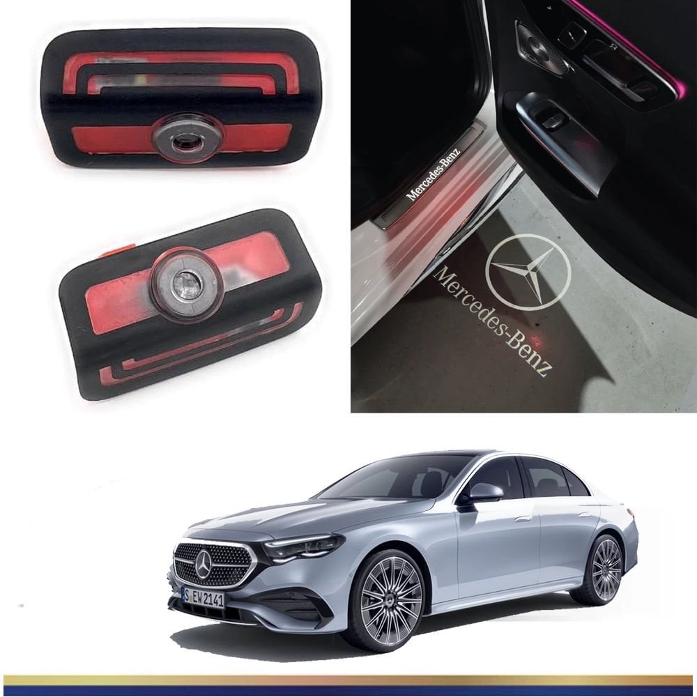 Mercedes E-Serisi W214 Kapı Altı Hayalet Logo Orjinal Lazer Led