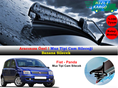 Fiat Panda Muz Silecek Takımı 2004-2012