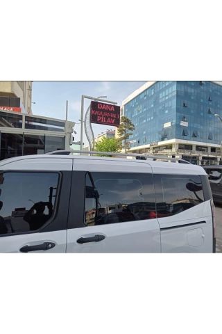 Frd Courier Üst Port Bagaj Tavan Çıtası 2024 Sonrası Gri