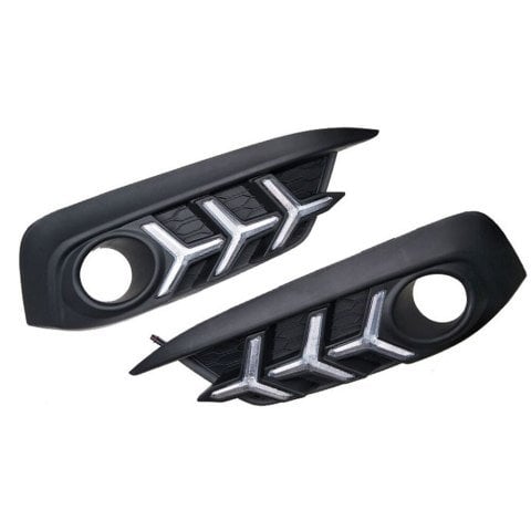 Honda Civic Fc5 Ön Sis Gündüz Farı Ledli Uçak Ağaç Dizayn Kayarlı 2016-2019