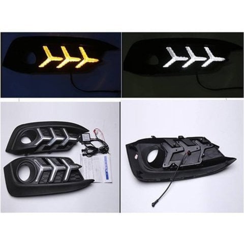 Honda Civic Fc5 Ön Sis Gündüz Farı Ledli Uçak Ağaç Dizayn Kayarlı 2016-2019