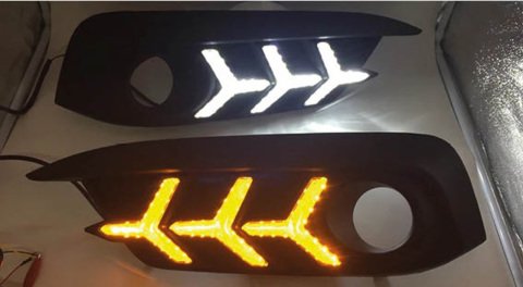 Honda Civic Fc5 Ön Sis Gündüz Farı Ledli Uçak Ağaç Dizayn Kayarlı 2016-2019