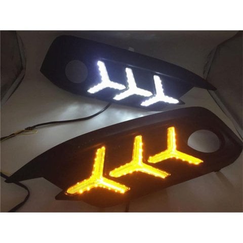 Honda Civic Fc5 Ön Sis Gündüz Farı Ledli Uçak Ağaç Dizayn Kayarlı 2016-2019