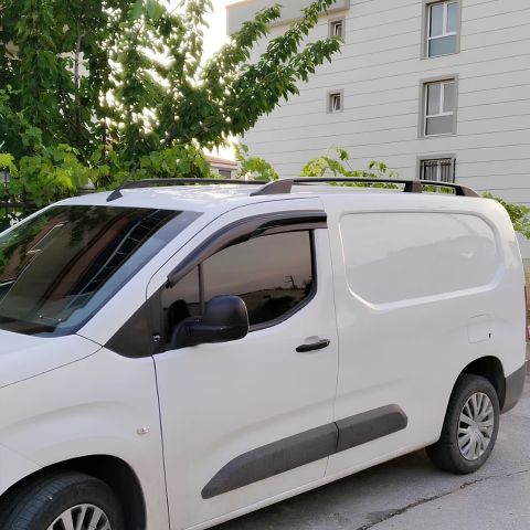 Citroen Berlingo Maxi Van Üst Port Bagaj Tavan Çıtası Siyah 2019 Sonrası