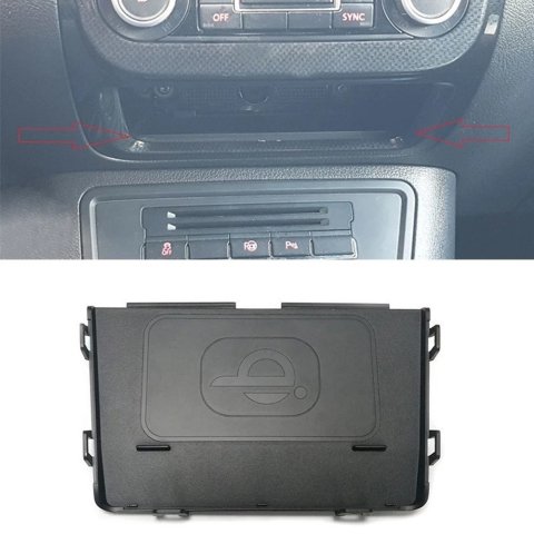 Volkswagen Tiguan Kablosuz Şarj Ünitesi Cihazı Standı 2009-2016