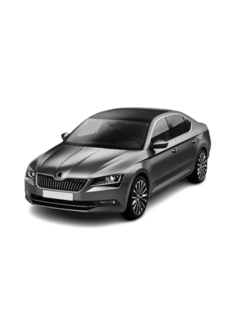 Skoda Super B Cam Çıtası Komple Set Çerçevesi Kromu Nikelajı 2015-2023