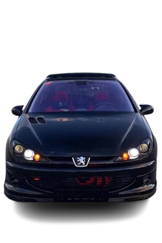 Peugeot 206 Yarasa Ayna Kapağı Batman Parlak Siyah Piano Black