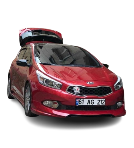 Kia Ceed Yarasa Ayna Kapağı Batman Parlak Siyah Piano Black 2012-2017