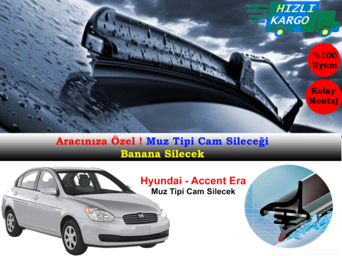 Hyundai Accent Era Muz Silecek Takımı 2006-2012
