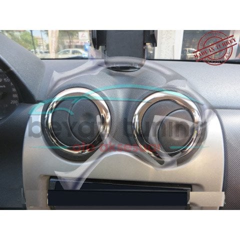 Dacia Duster İç Havalandırma Kromu Nikelajı 2010-2017