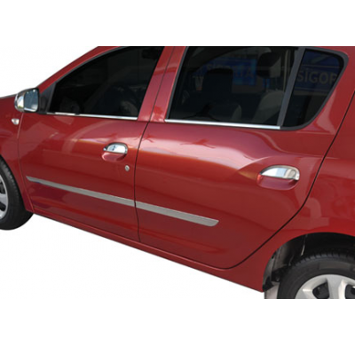 Dacia Sandero Yan Kapı Çıtası Kromu Nikelajı 2008-2012