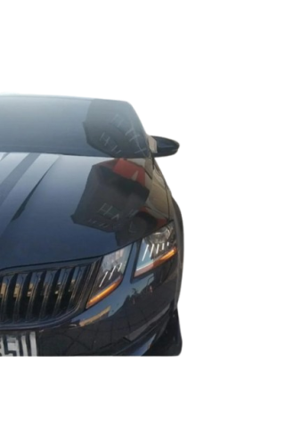 Skoda SuperB Yarasa Ayna Kapağı Batman Parlak Siyah Piano Black