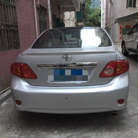 Toyota Corolla Bagaj Üstü Spoiler Abs Plastik Yapışık 2008-2012