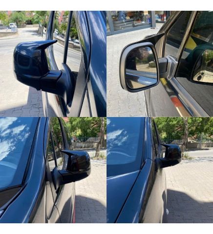 Opel Vivaro Yarasa Ayna Kapağı Batman Parlak Siyah Piano Black