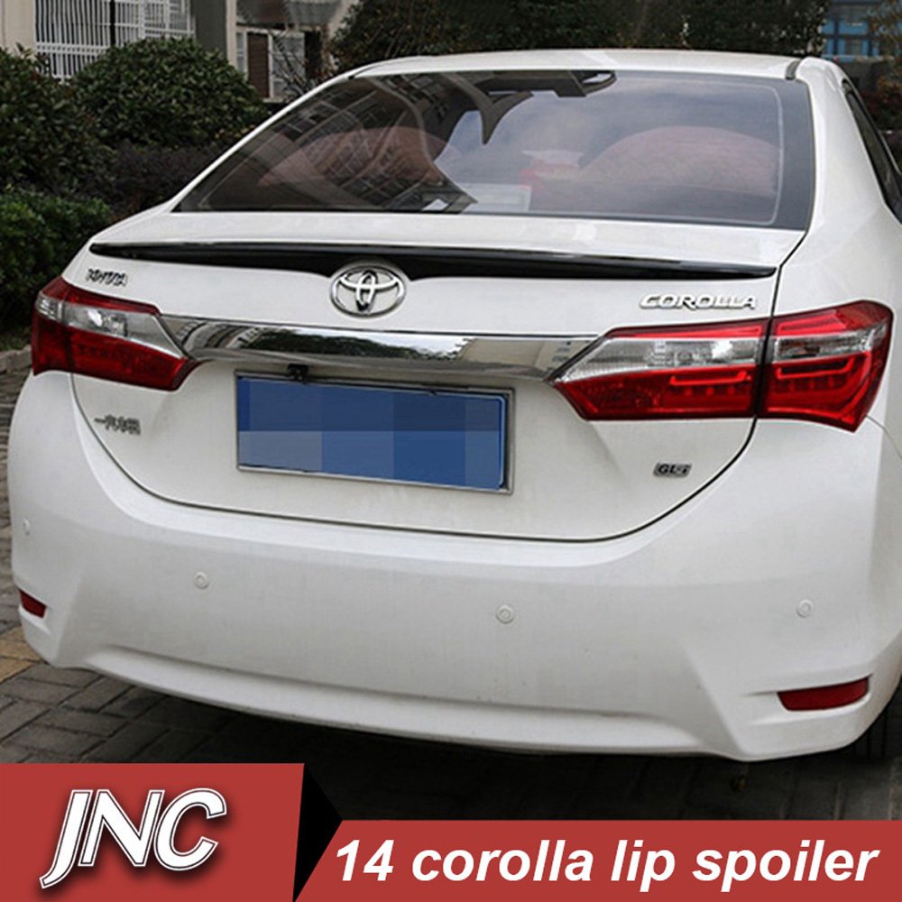 Toyota Corolla Bagaj Üstü Spoiler Yapışık Abs Plastik 2013-2018