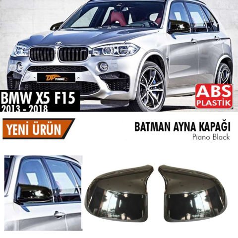 Bmw X5 Yarasa Ayna Kapağı Batman Parlak Siyah Piano Black