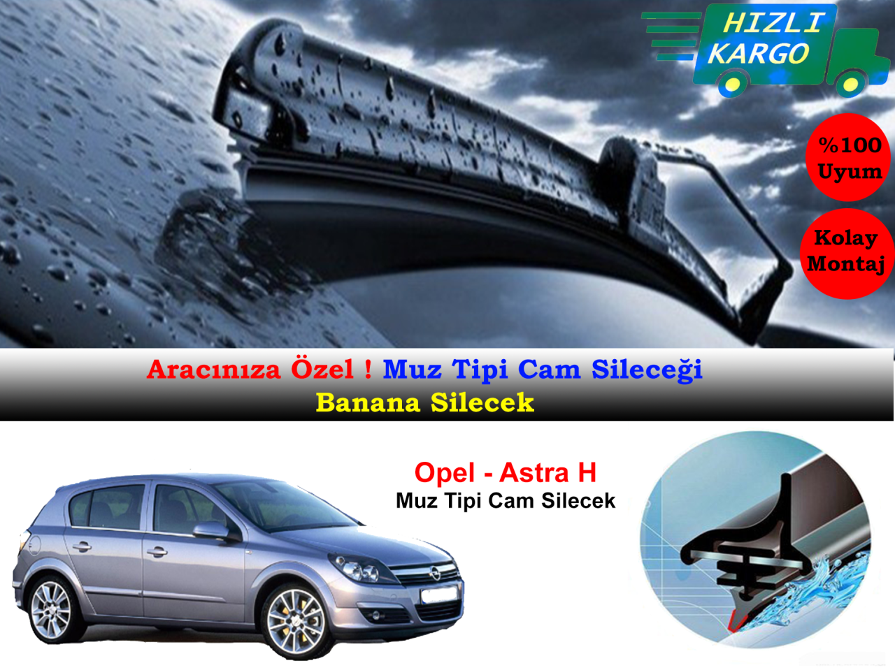 Opel Astra H Muz Silecek Takımı 2005-2012