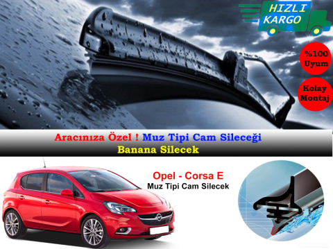 Opel Corsa E Muz Silecek Takımı 2015-