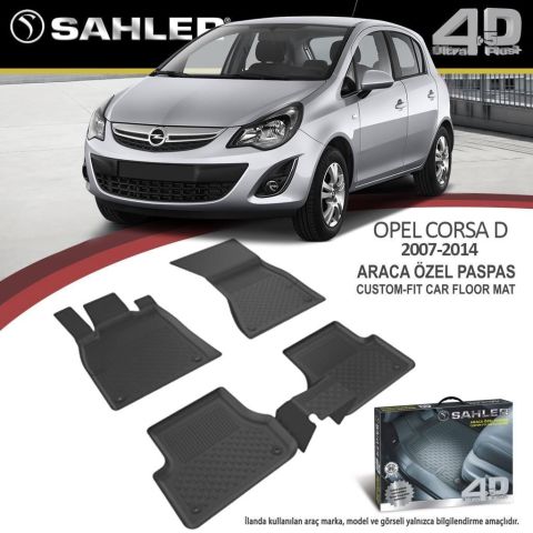 Opel Corsa D Havuzlu Paspas 4,5D Sahler 2006-2013