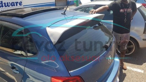 Volkswagen Polo Bagaj Üstü Spoiler Oettinger Plastik 2011-2018