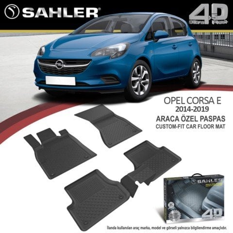Opel Corsa E Havuzlu Paspas 4,5D Sahler 2014-2019