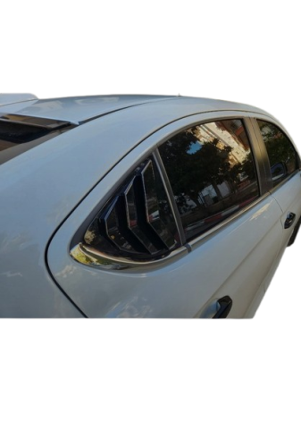 Honda City Kelebek Cam Kaplama Vizörü Parlak Siyah 2021 Sonrası