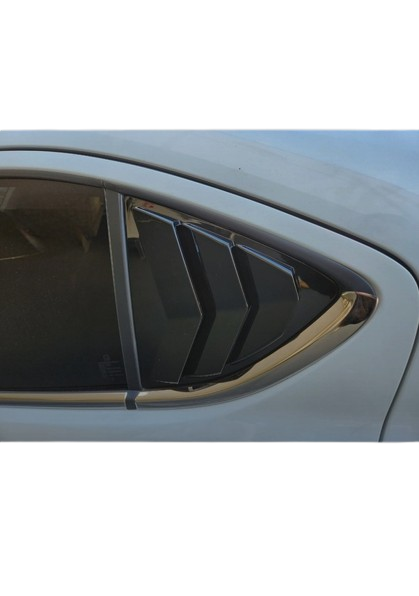 Honda City Kelebek Cam Kaplama Vizörü Parlak Siyah 2021 Sonrası