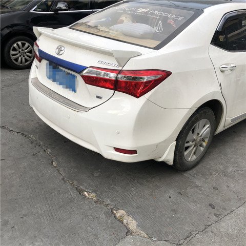 Toyota Corolla Bagaj Üstü Spoiler Yapışık Trd Abs Plastik 2014-