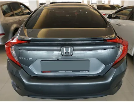 Honda Civic Fc5 Bagaj Üstü Spoiler Kulaklı Model