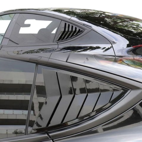 Tesla Kelebek Cam Kaplama Vizörü Parlak Siyah