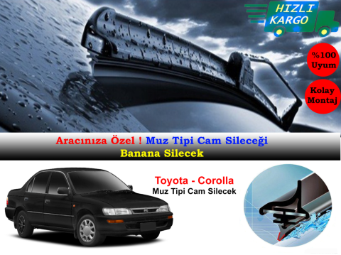 Toyota Corolla Muz Silecek Takımı 1992-2001