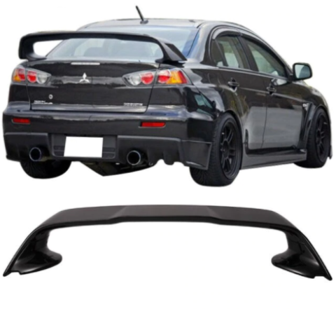Mitsubishi Lancer Evo Bagaj Üstü Yüksek Spoiler 2009 Sonrası