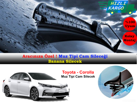 Toyota Corolla Muz Silecek Takımı 2013-