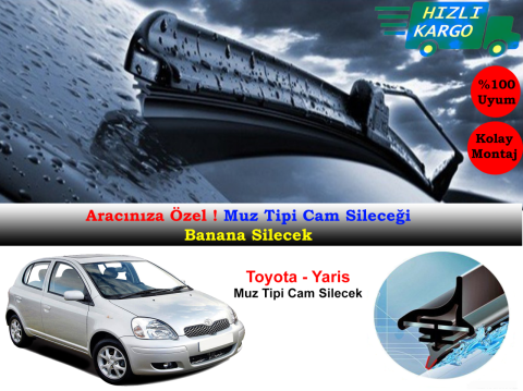 Toyota Yaris Muz Silecek Takımı 1998-2005