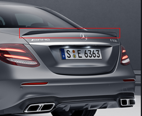 Mercedes W213 Bagaj Üstü Spoiler 2015 Sonrası