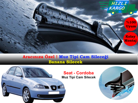 Seat Cordoba Muz Silecek Takımı 2003-2005