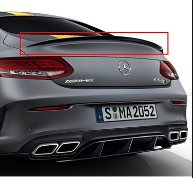 Mercedes W205 Coupe Bagaj Üstü Spoiler