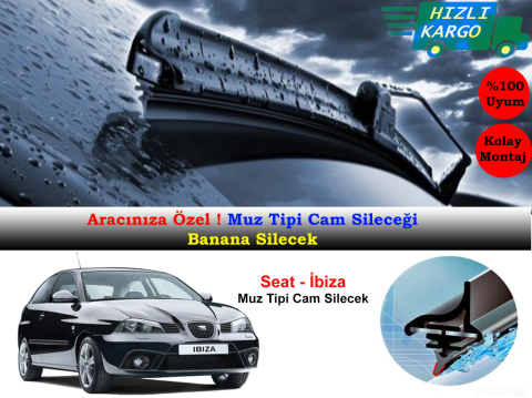 Seat Ibiza Muz Silecek Takımı 2006-2009