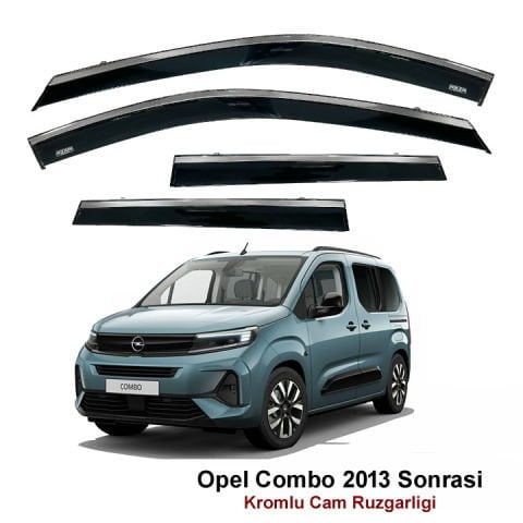 Opel Combo Kromlu Cam Rüzgarlığı Niken 2010 Sonrası