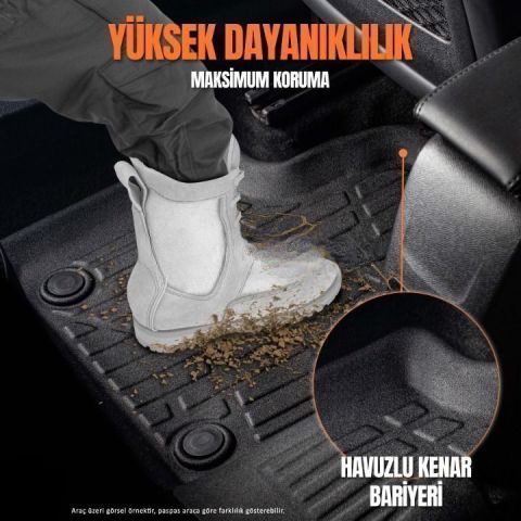 Bmw 3 Serisi F30 3D Paspas Havuzlu Pro 2012-2019 Arası