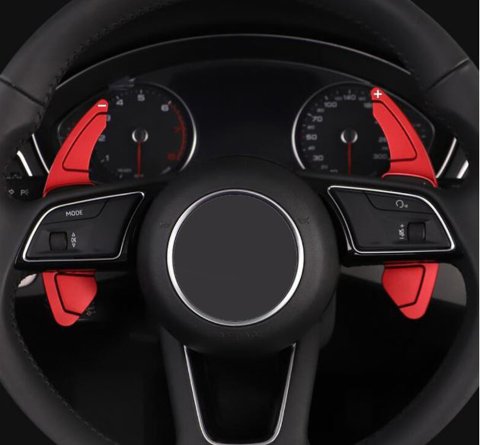 Audi A5 F1 Vites Kulakçık Paddle Shift 2012-2016 Kırmızı