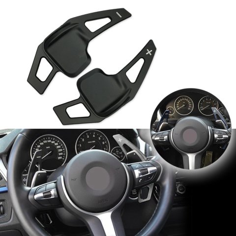 Bmw 1 Seri F20 M Direksiyon F1 Vites Kulakçık Paddle Shift Siyah