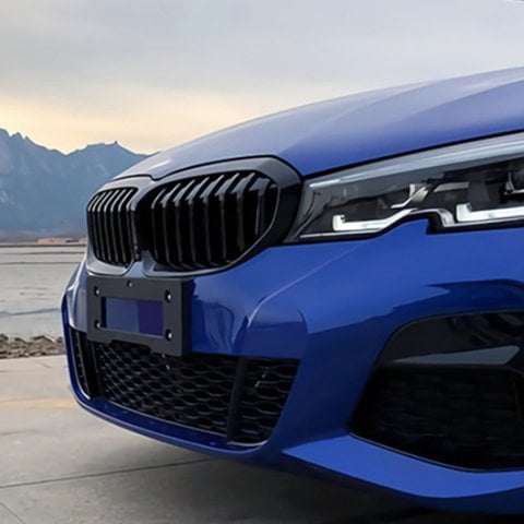 Bmw 3 Serisi G20 Piano Black Ön Panjur M3 Izgara Böbrek